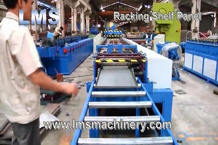 LMS RACKING LIGHT DUTY SHELF PANEL ROLL FORMING